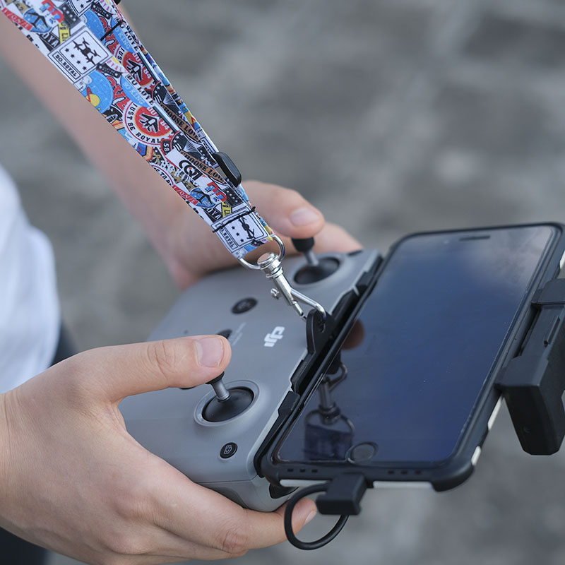 Drone Neck Strap - Cinghia di Sicurezza con Gancio per