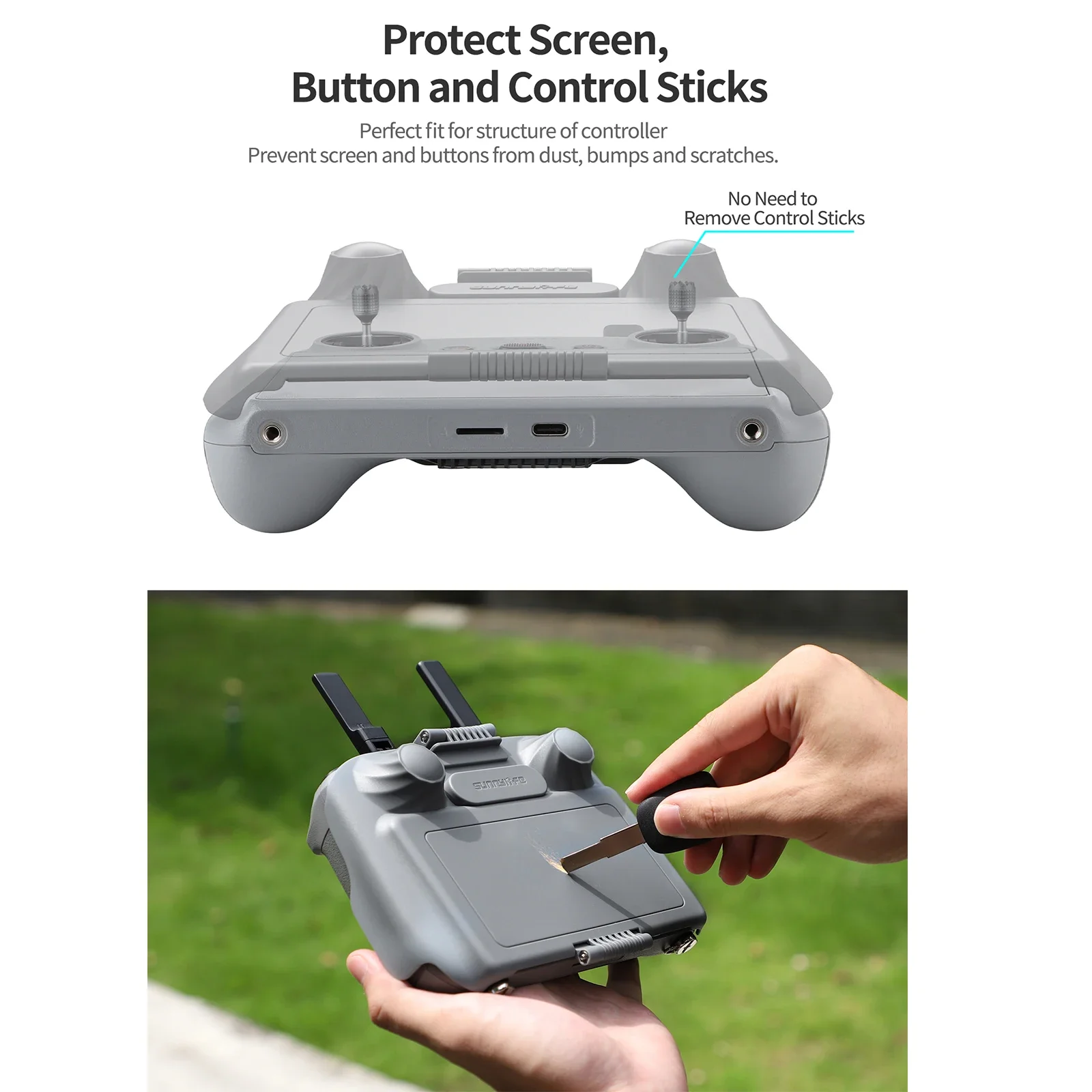 Cappuccio proteggi schermo per - Drone Controller Hood recensione e prezzo