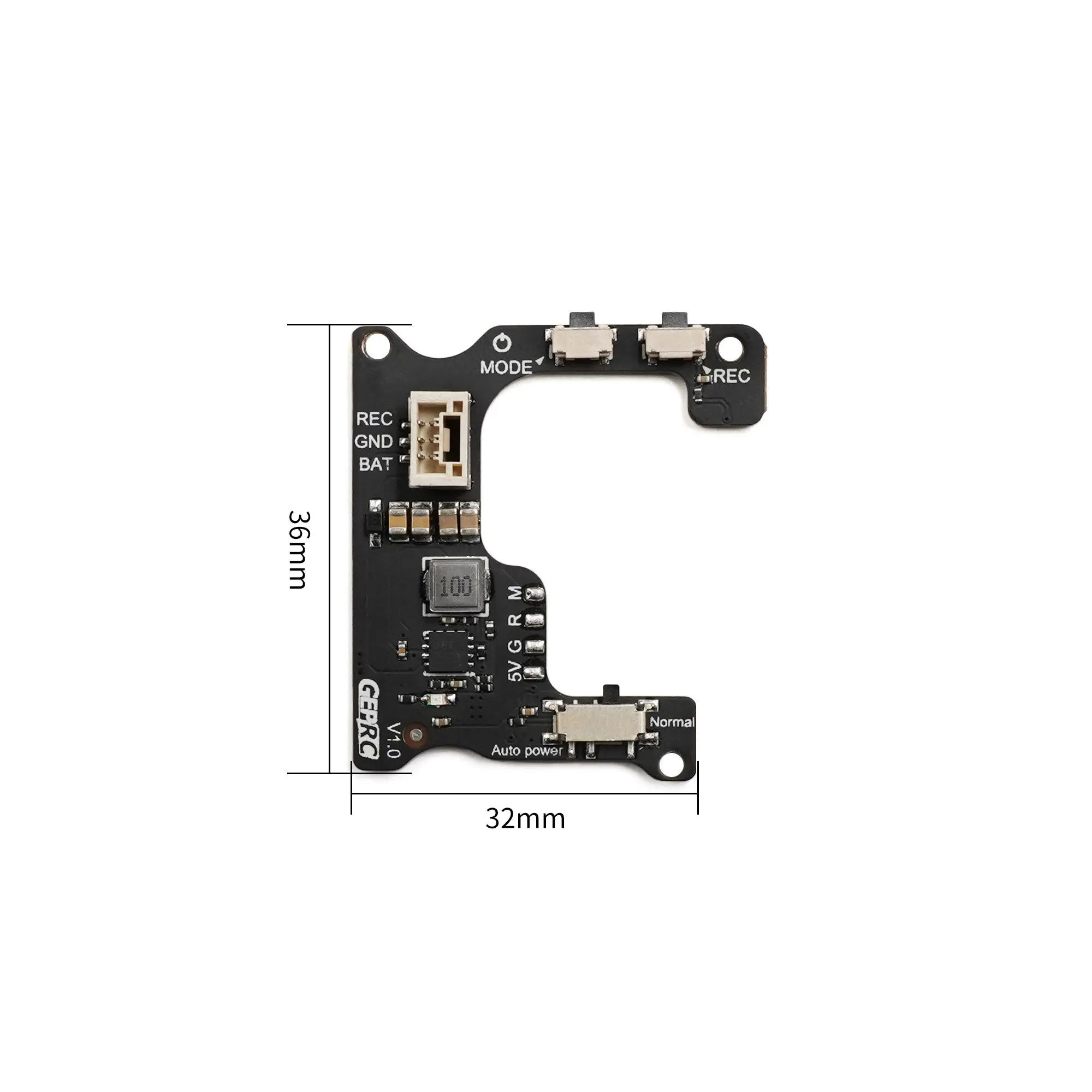 Custodia nuda GEPRC con scheda - Drone Controller Hood recensione e prezzo